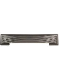 Aberdeen Cup Pull - 5 inch Center-to-Center in Brushed Black Nickel.